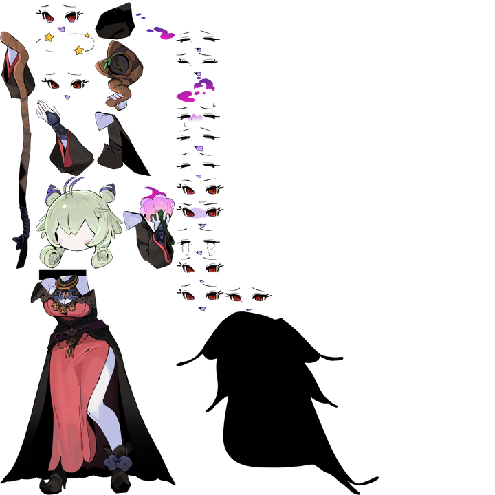 フィエナが描かれたキャラクター画像
